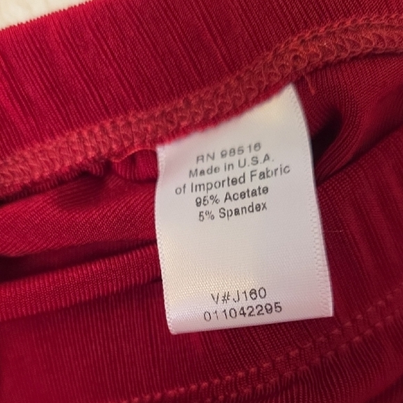 Coldwater Creek Burgundy Pants Made in USA - Picture 5 of 10